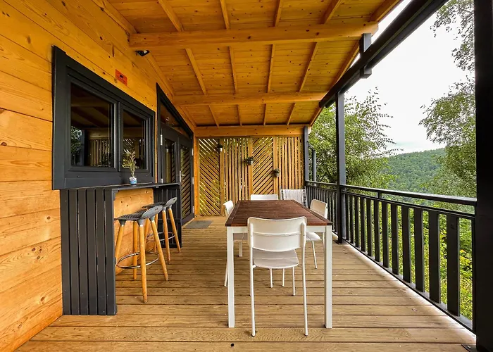 Chalet Nature Sur La Vallee De La Truyere